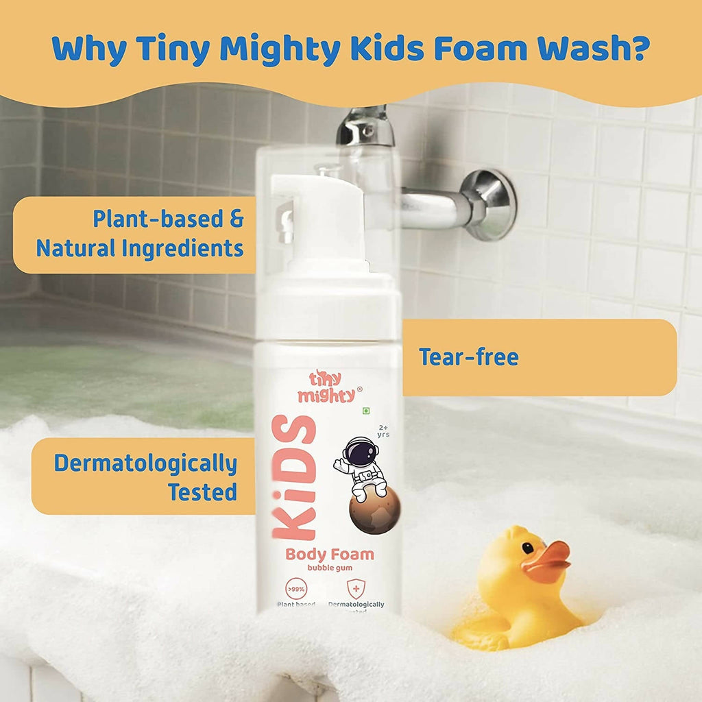 Tiny Mighty Kids Foam Body Wash | Grocsy