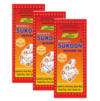 Mahida's Sukoon Massage Oil with Kalonji (Red) | Grocsy