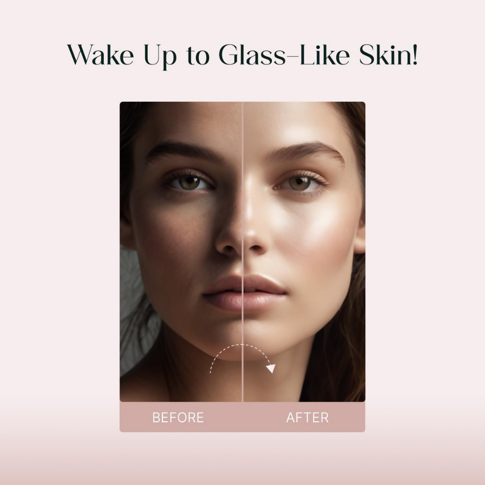 Seoulskin Niacinamide Glass Skin Overnight Mask – Korean Face Mask Sheet | Grocsy