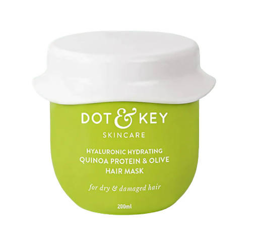 Dot & Key Hyaluronic Hydrating Quinoa Protein & Olive Hair Mask | Grocsy