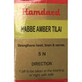 Hamdard Habbe Amber Tilai Tablets | Grocsy