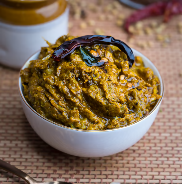 Tenali Ruchulu Chintakaya Pickle | Grocsy