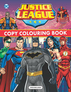 Dreamland Justice League Copy Colouring Book: Children Drawing, Painting & Colouring Book | Grocsy
