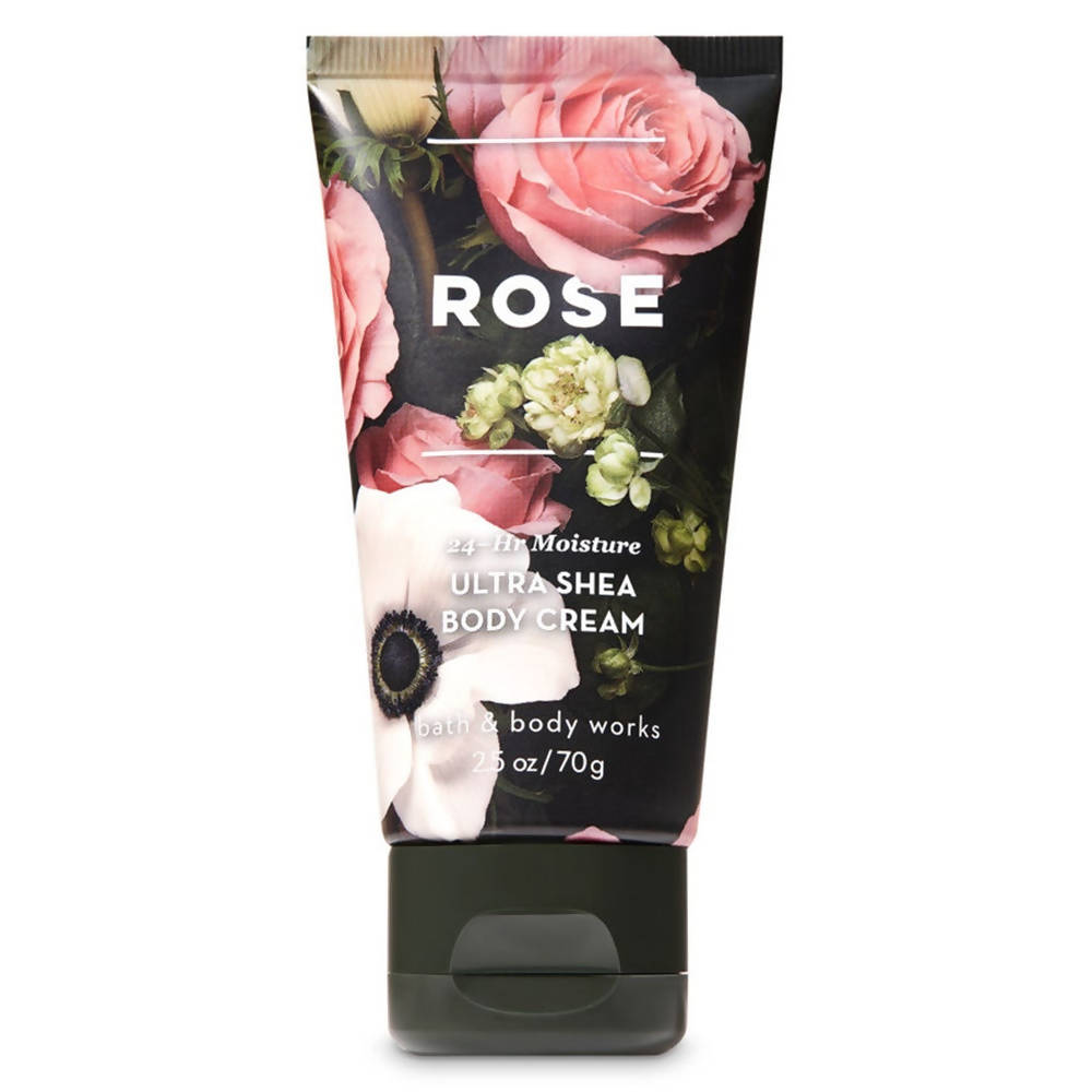 Bath & Body Works Rose 24 Hours Moisture Ultra Shea Body Cream | Grocsy