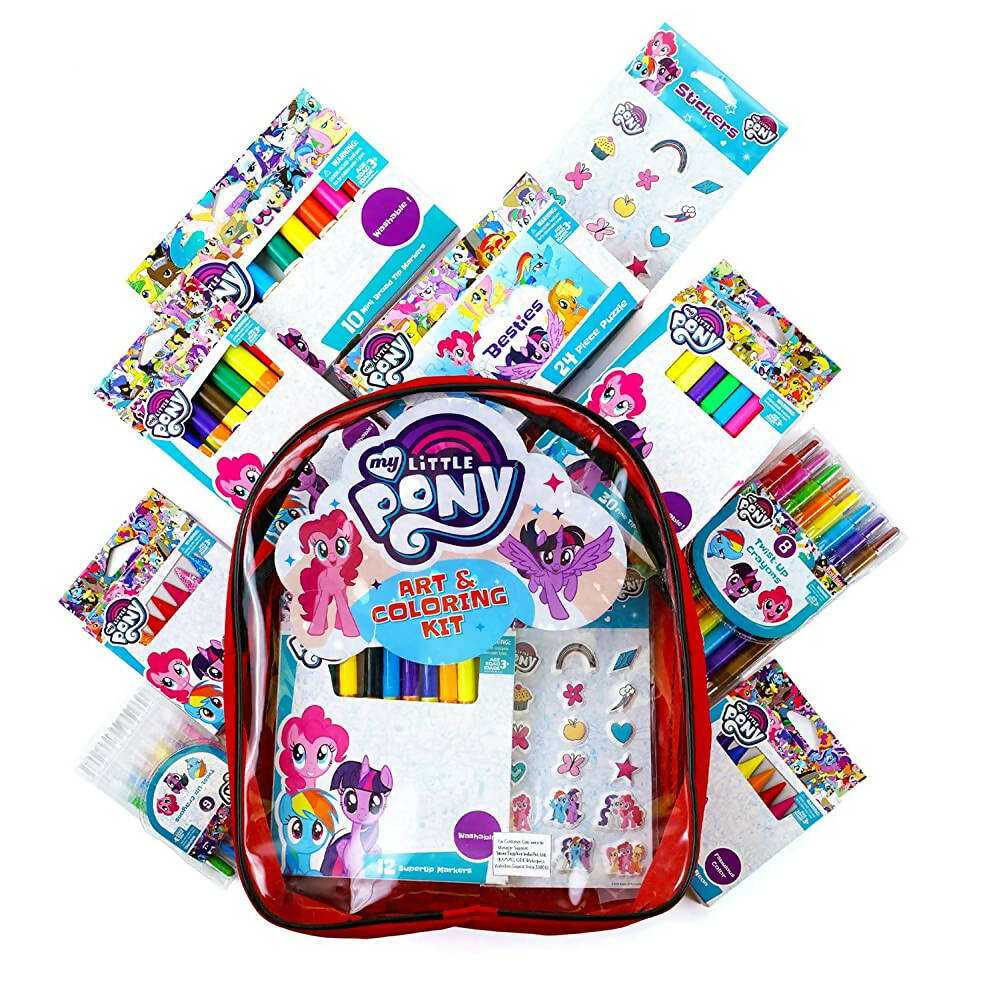Skoodle My Little Pony MLP Art & Coloring Activity Kit | Grocsy