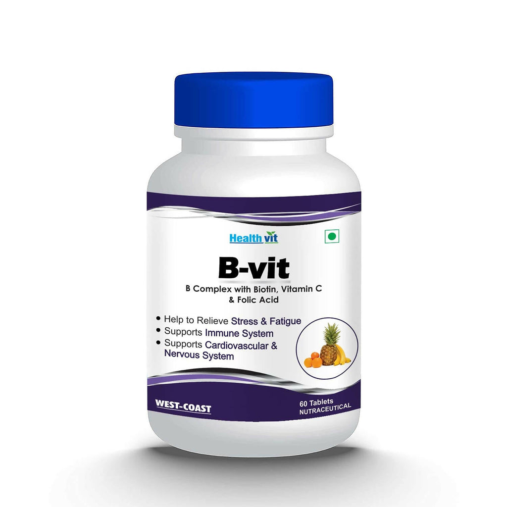 Healthvit Nutrition Natural B-Vit Tablets | Grocsy