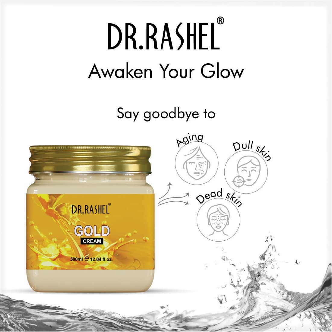 Dr.Rashel Gold Cream For Face And Body | Grocsy