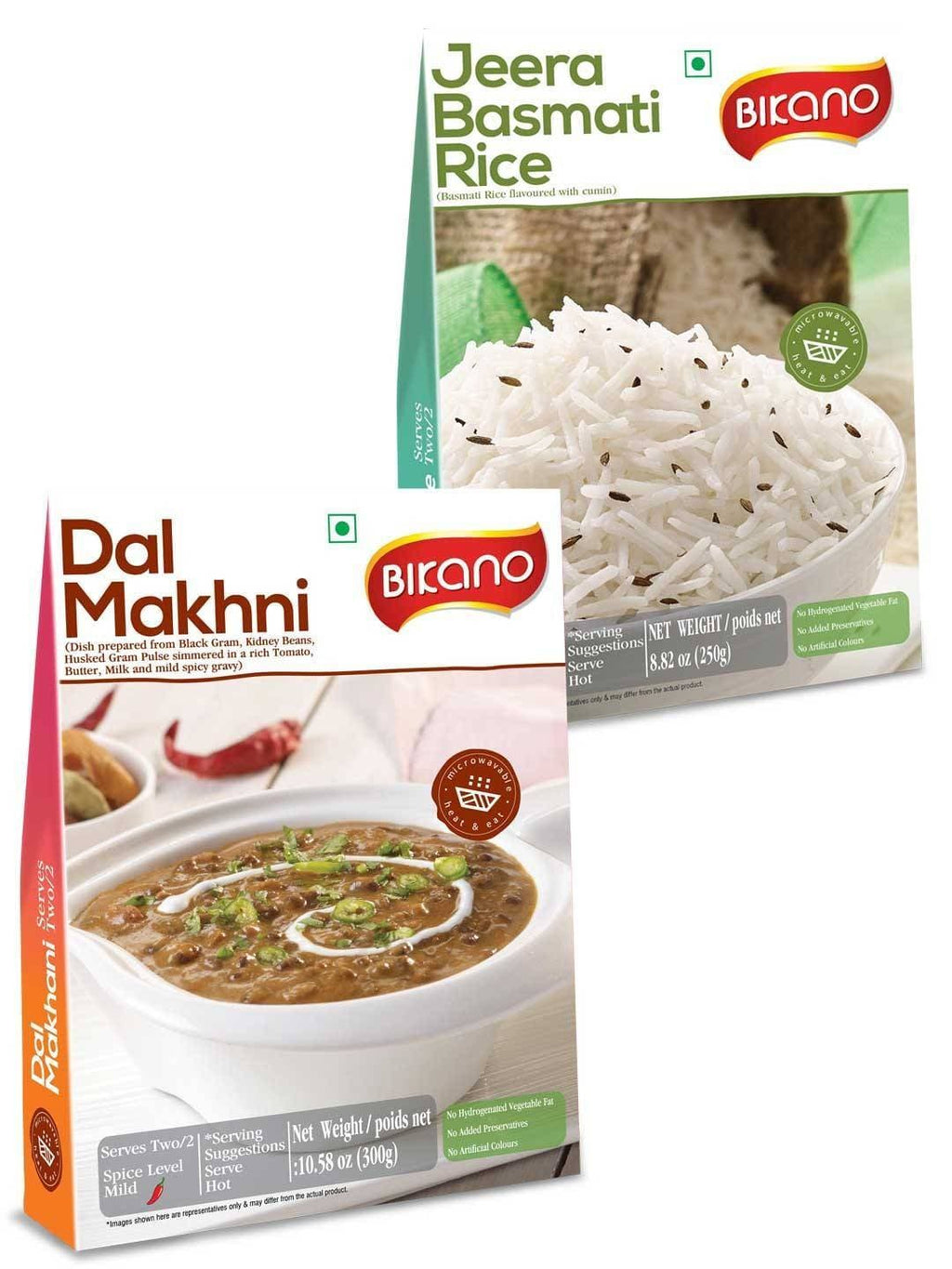 Bikano Dal Makhani And Jeera Rice | Grocsy