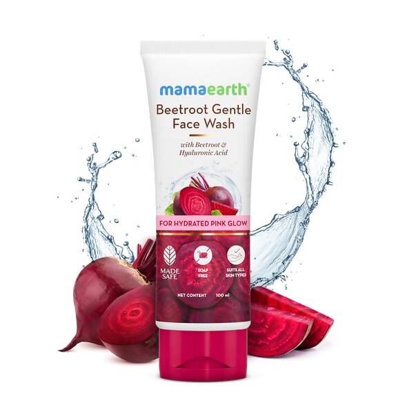 Mamaearth Beetroot Gentle Face Wash | Grocsy