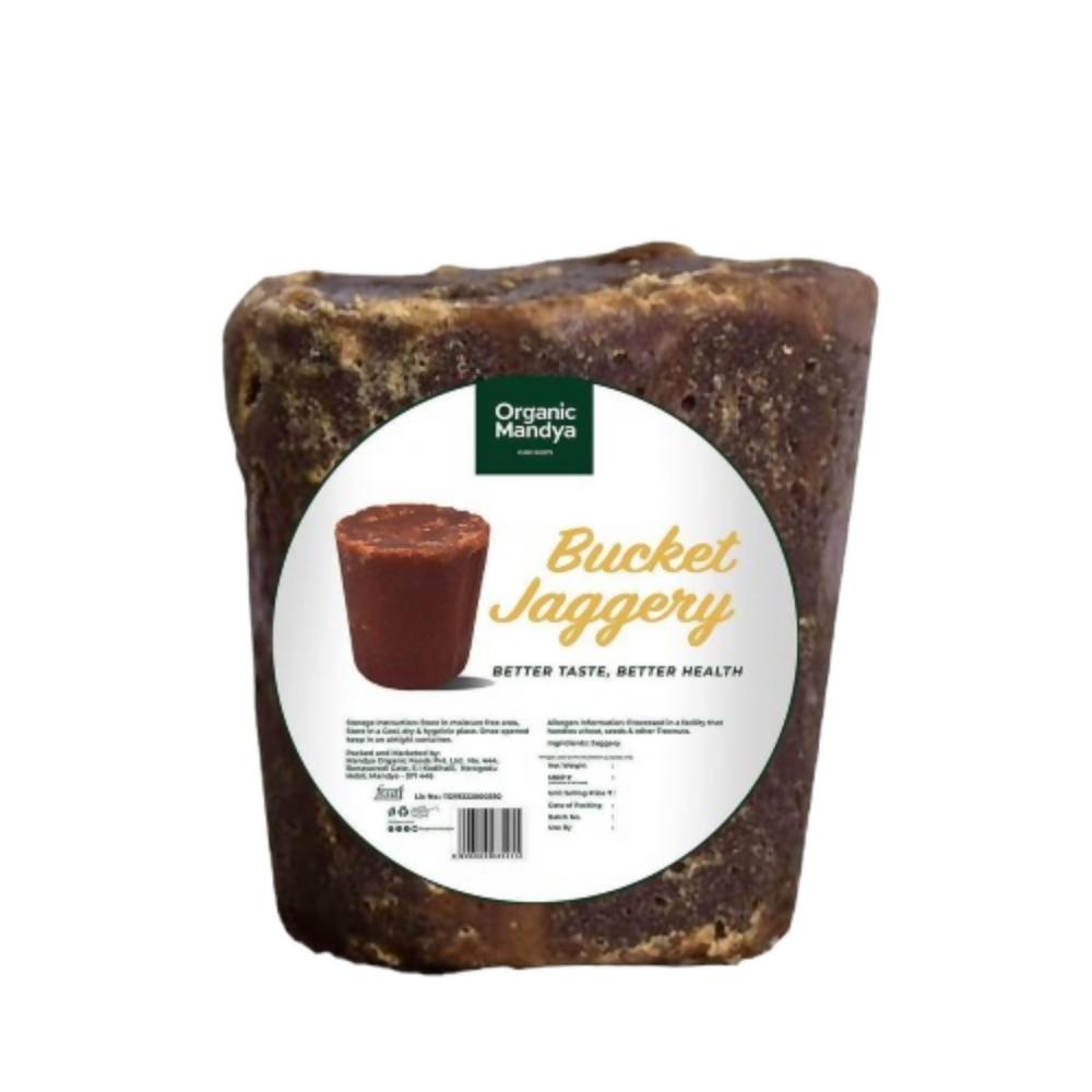 Organic Mandya Bucket Jaggery | Grocsy