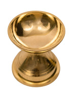 Spillbox Gold-Toned Brass Niranjan Deep Pooja Essential | Grocsy
