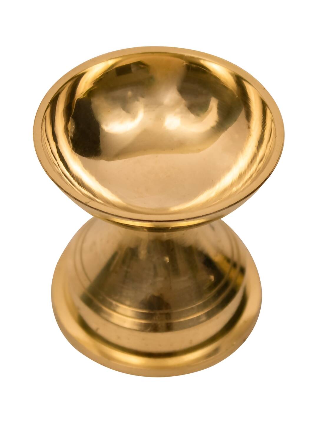 Spillbox Gold-Toned Brass Niranjan Deep Pooja Essential | Grocsy