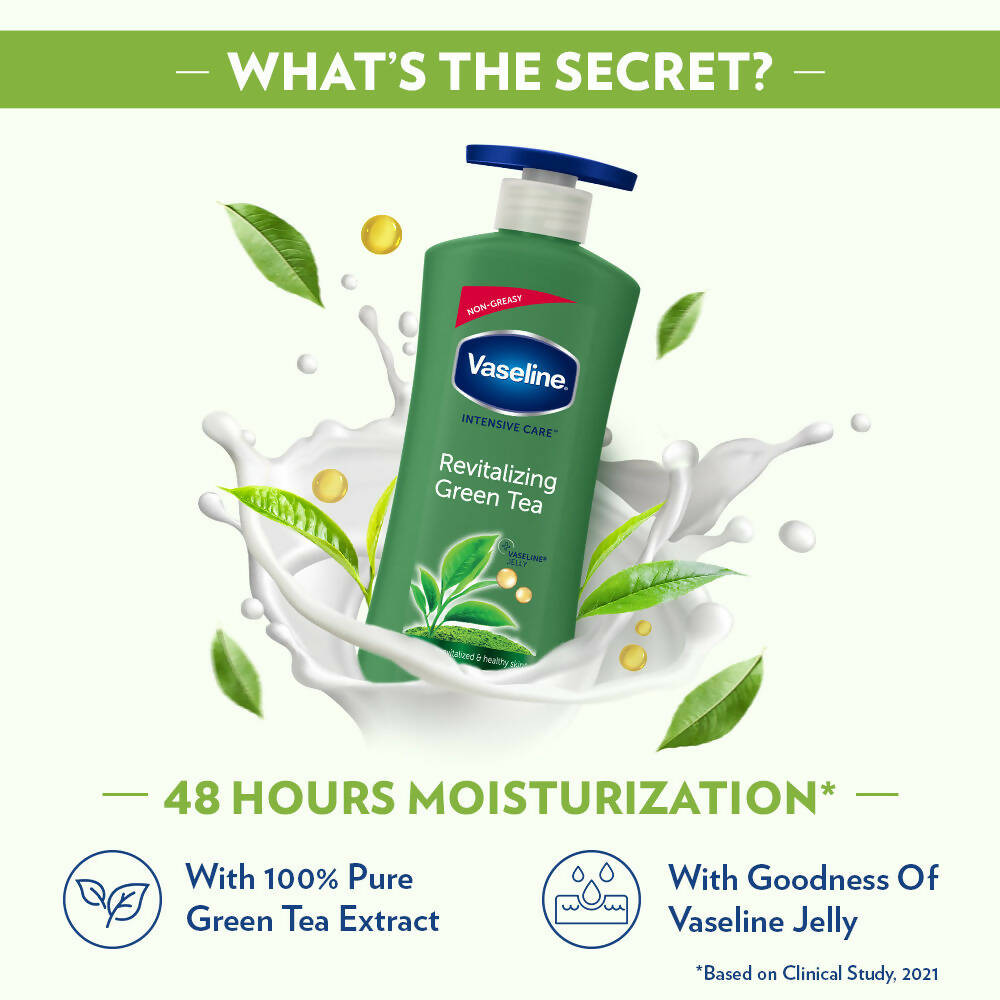 Vaseline Revitalizing Green Tea Body Lotion | Grocsy