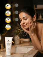 Flawora Golden Glow Face Wash | Grocsy
