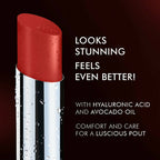 Lakme Absolute Skin Dew Satin Lipstick - 303 Red Alert | Grocsy
