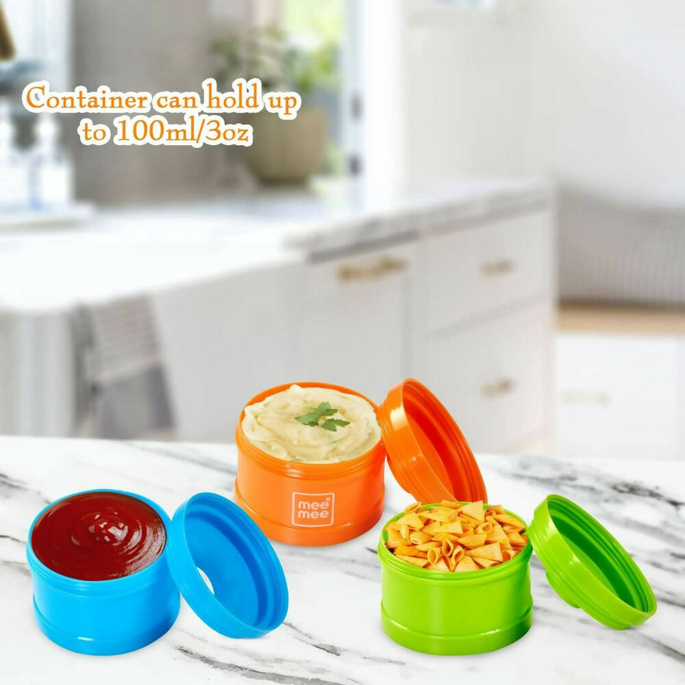 Mee Mee Multi Storage Milk Powder & Baby Food Box (Multicolor) | Grocsy