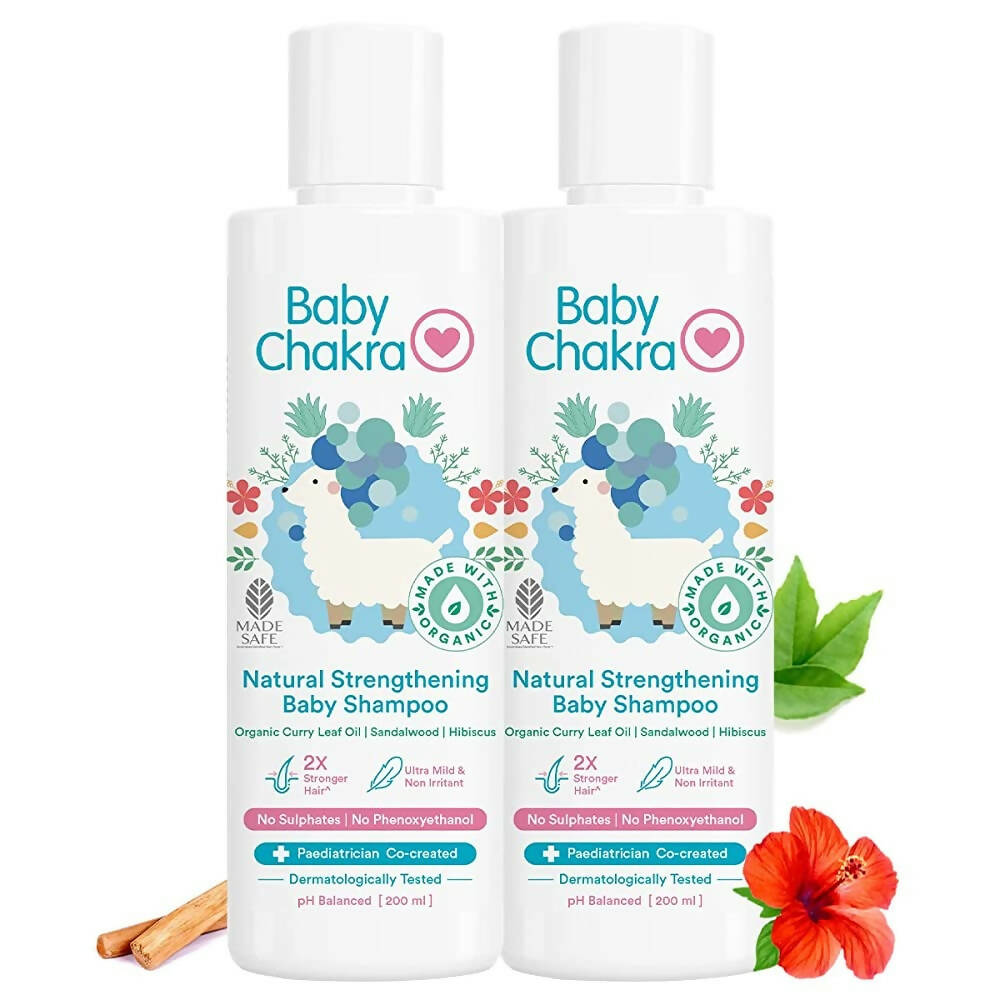 BabyChakra Natural Strengthening Baby Shampoo | Grocsy