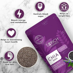 Sorich Organics Raw Chia Seeds and Flax Seeds | Grocsy