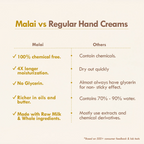 Nat Habit Chia Banana Biotin Hand Malai Hand Cream | Grocsy