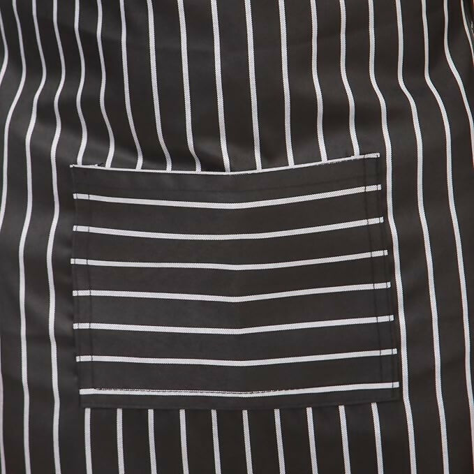 Kodenipr Club Kitchen Chef Apron For Men & Women-Chalk-Stripe | Grocsy