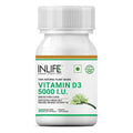 Inlife Vitamin D3 5000 IU Capsules Without Gelatin | Grocsy