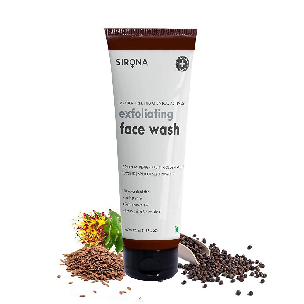 Sirona Exfoliating Face Wash | Grocsy