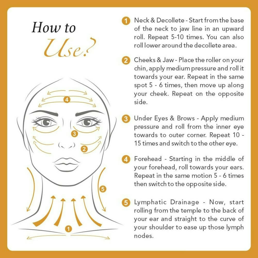 Ras Luxury Oils 24K Gold Vibrating Face Massager | Grocsy