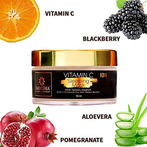Samisha Organic Vitamin C Sleeping Mask | Grocsy