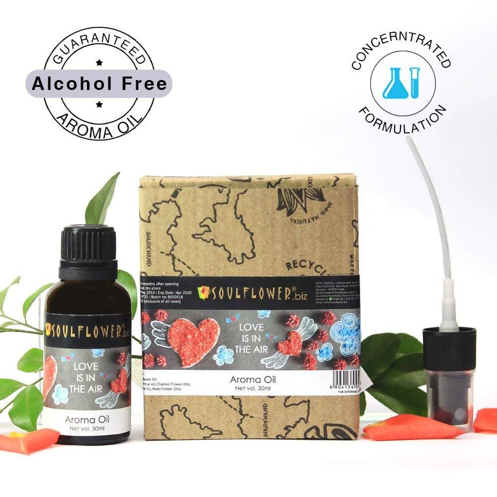 Soulflower Love Is In The Air Aroma Oil | Grocsy