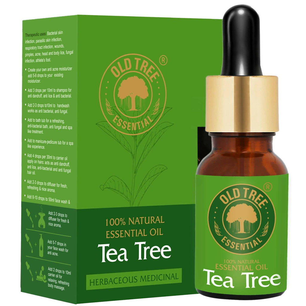 Old Tree Essential Pure & Natural Tea Tree Essential Oil | Grocsy