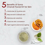 NutriGlow Sona Chandi Facial Kit | Grocsy