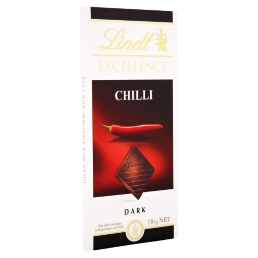 Lindt Excellence Chilli Dark Chocolate | Grocsy