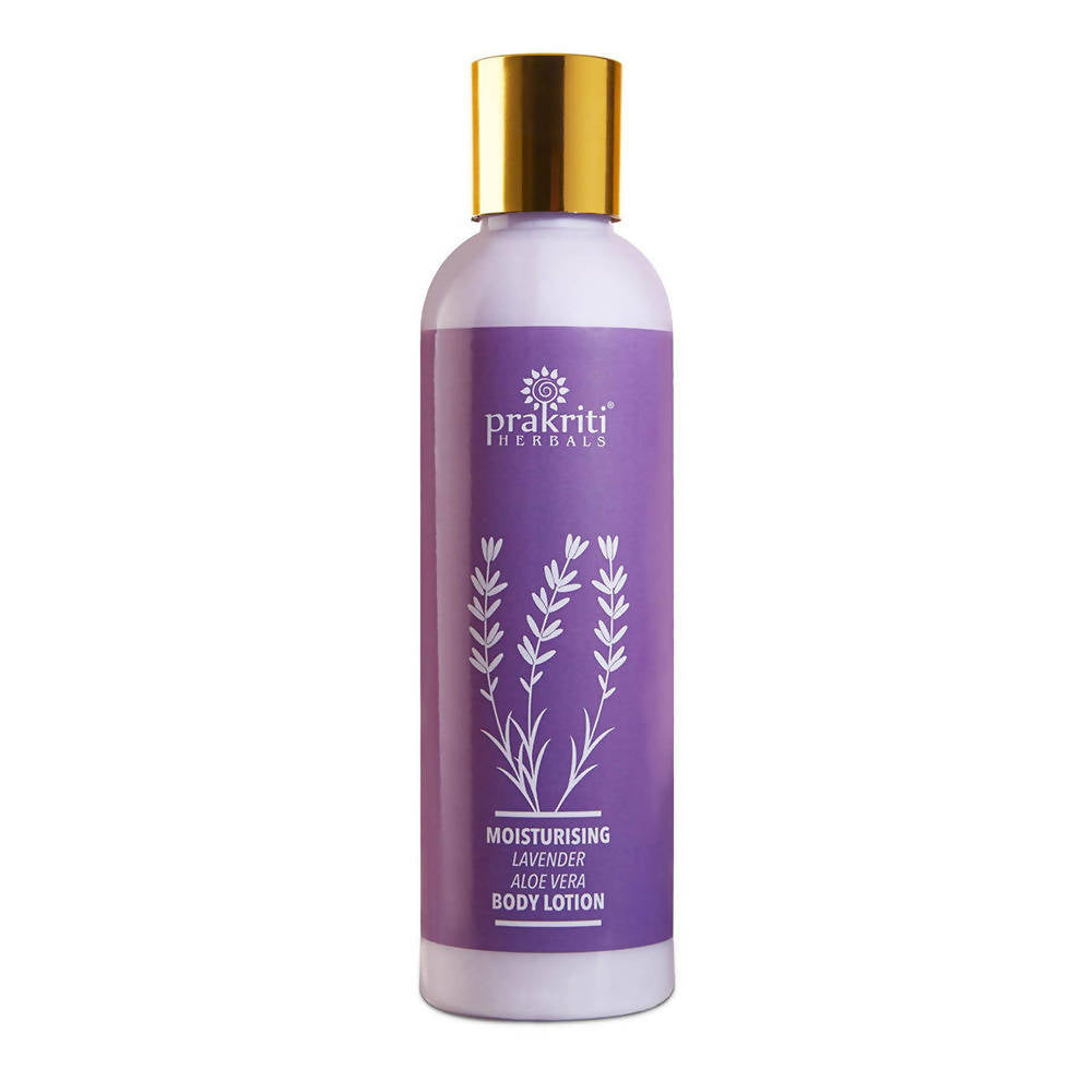 Prakriti Herbals Moisturising Lavender Aloe Vera Body Lotion | Grocsy