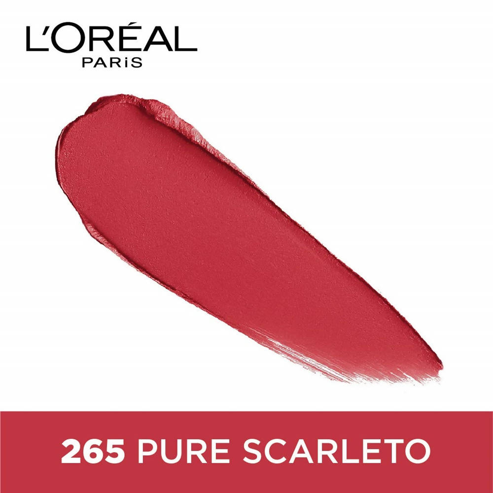 L'Oreal Paris Color Riche Moist Matte Lipstick - 265 Pure Scarleto | Grocsy