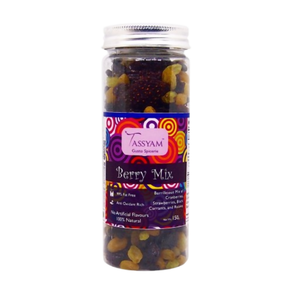 Tassyam Organics Berry Mix Cranberries, Strawberries & Currants | Grocsy