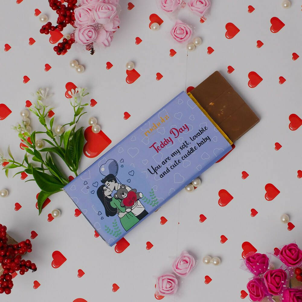 Dibha Ruchoks Valentine Special No Added Sugar Chocolate Bar | Grocsy