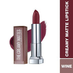 Maybelline New York Color Sensational Creamy Matte Lipstick / 696 Burgundy Blush | Grocsy