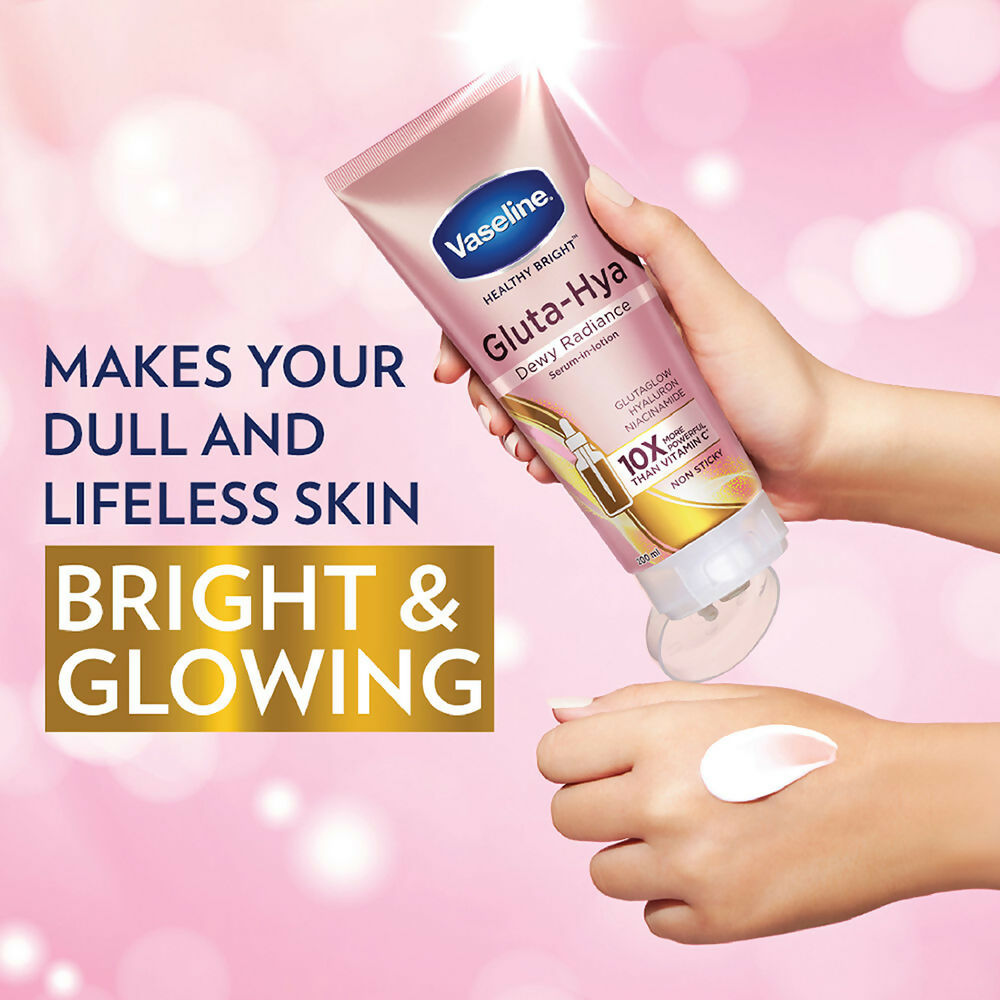 Vaseline Gluta Hya + Sun Protect Combo | Grocsy