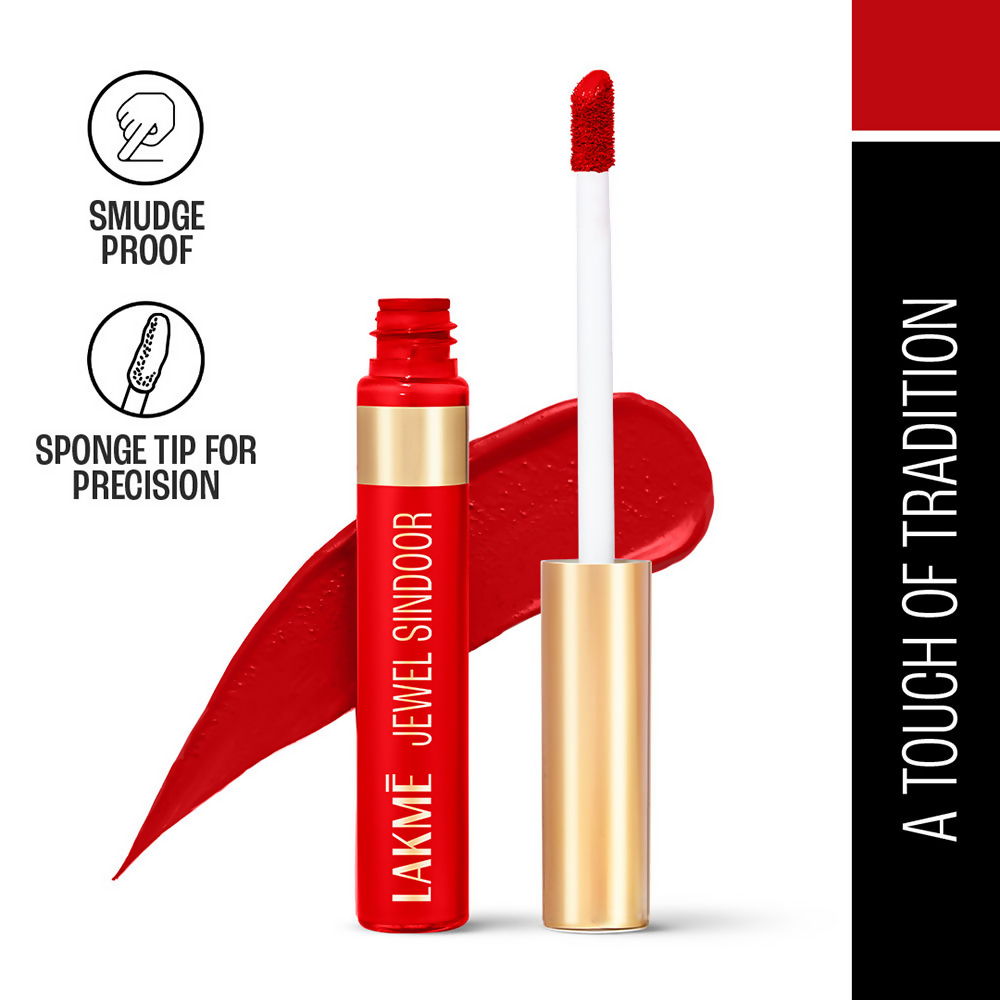 Lakme Forever Matte Sindoor, Long Lasting, Smudgeproof - Red | Grocsy