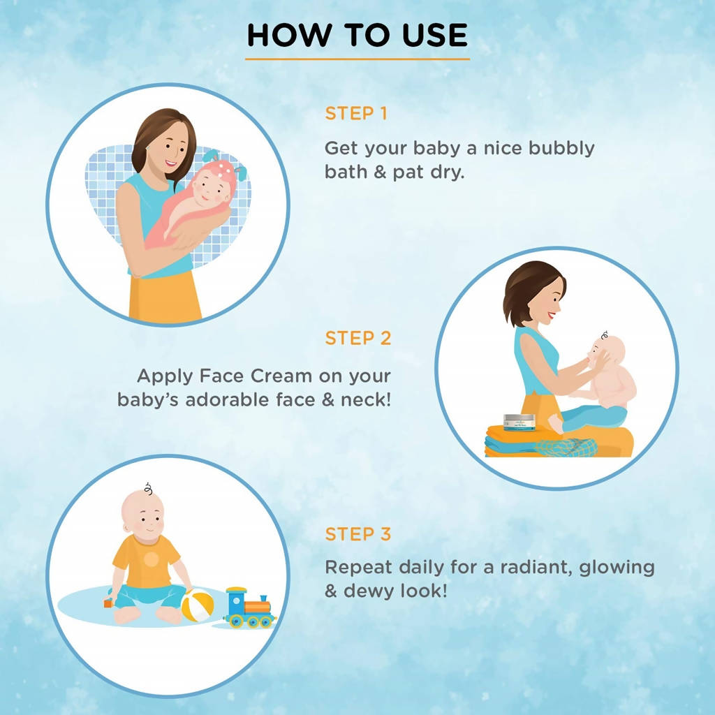 Mommypure Dewy Love Baby Face Cream | Grocsy