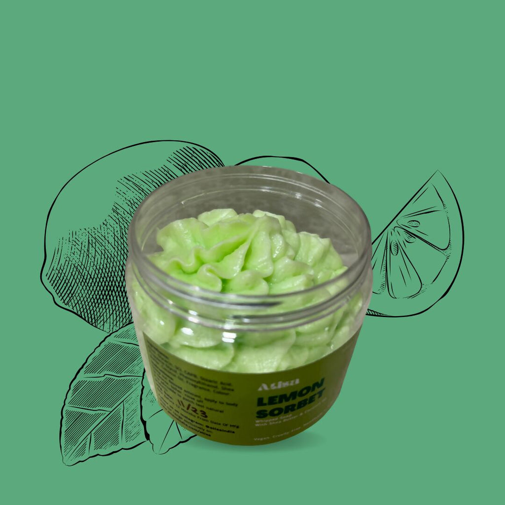 Atisa Lemon Sorbet Whipped Soap | Grocsy