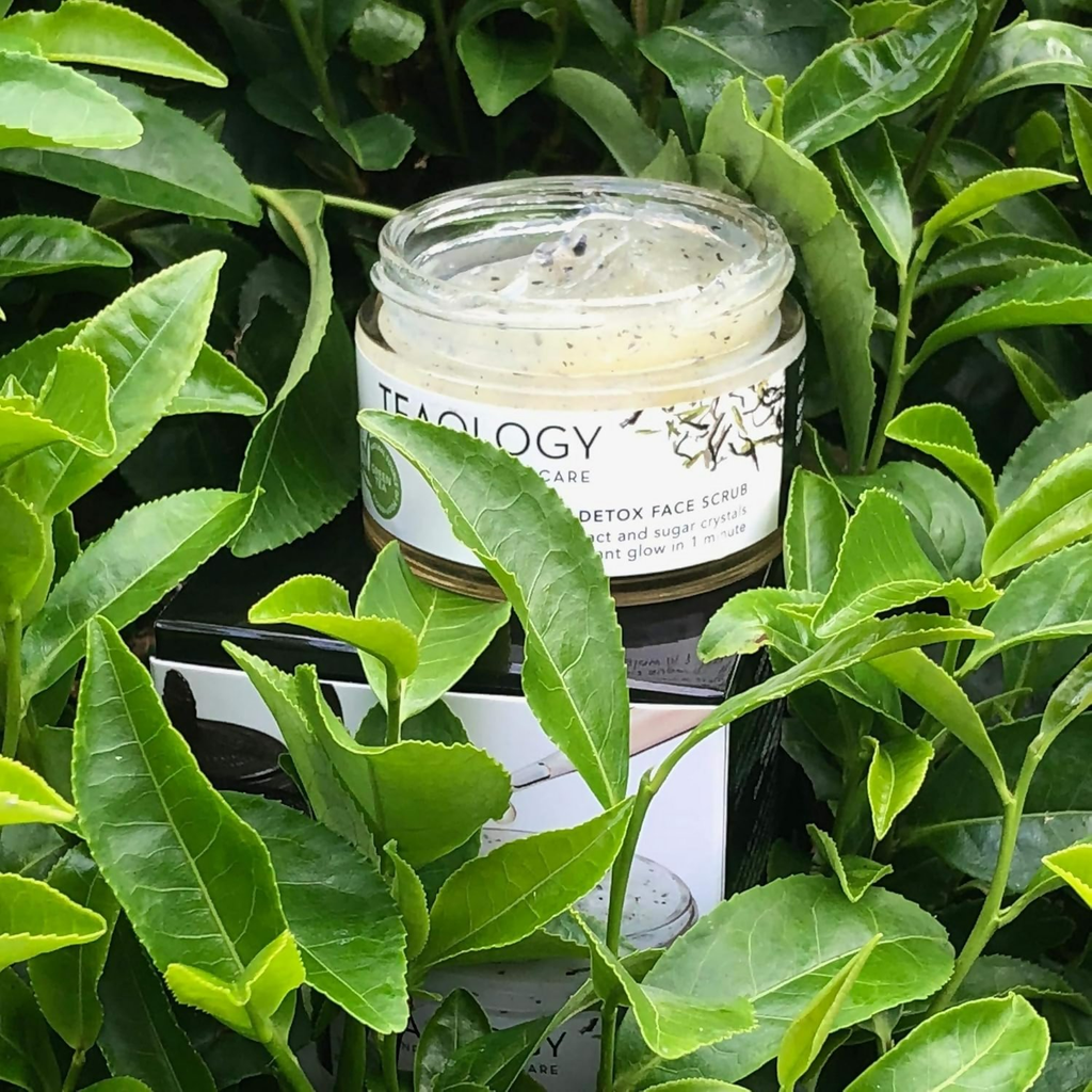 Teaology Green Tea Detox Face Scrub | Grocsy