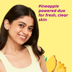 PLIX The Plant Fix Pineapple Depigmentation Regime With Fruity Toner & Cleanser | Grocsy