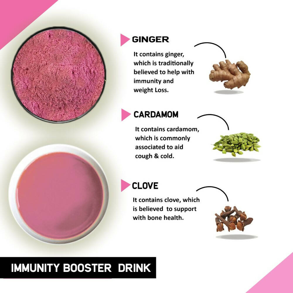 Just Vedic Immunity Booster Drink Mix | Grocsy