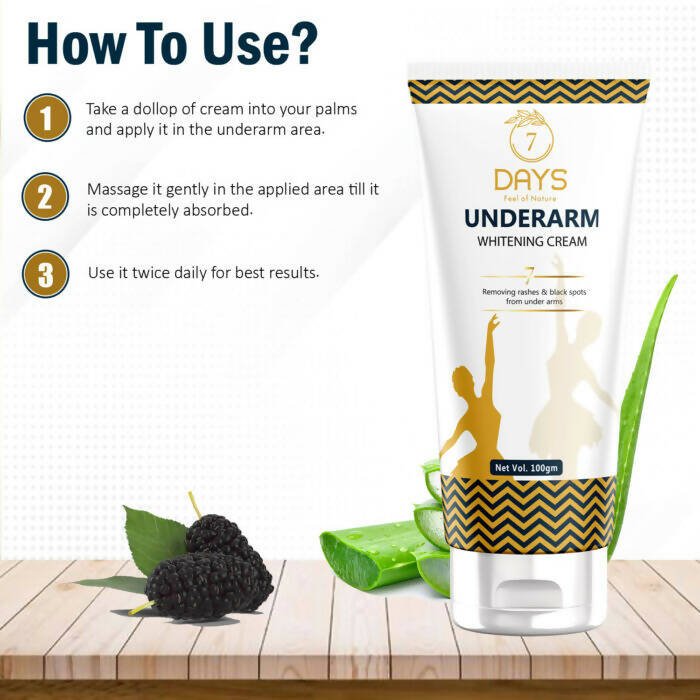 7 Days Underarm Whitening Cream | Grocsy