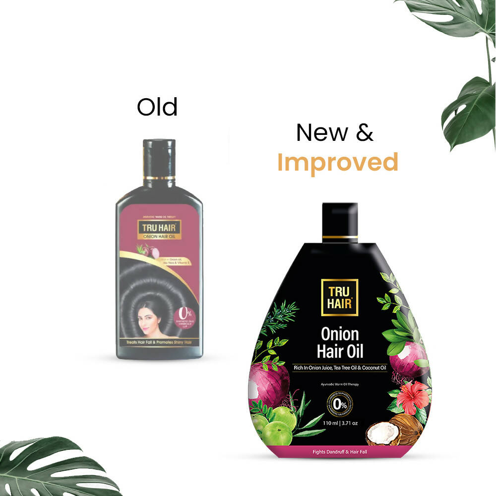 Tru Hair & Skin Onion Hair Oil | Grocsy