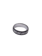 NVR Men's Silver Metal Ring | Grocsy