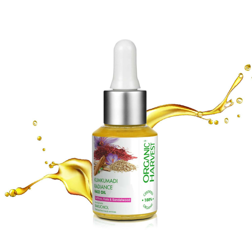 Organic Harvest Kumkumadi Radiance Face Oil | Grocsy