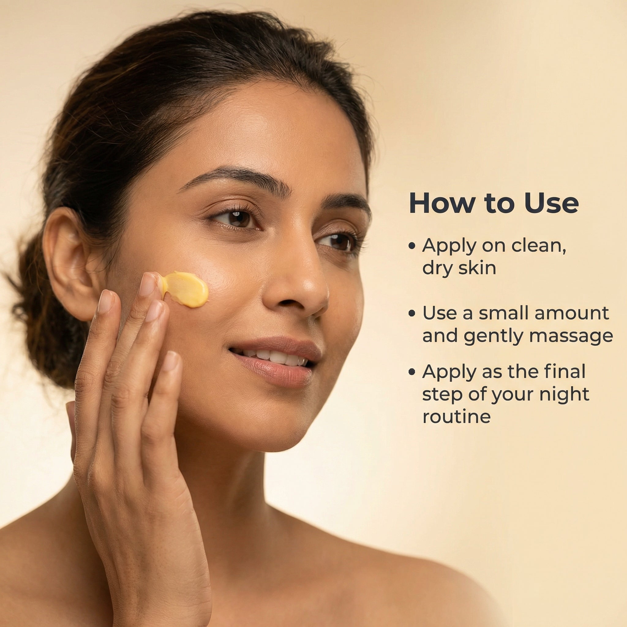 VedicDerm Kumkumadi De Pigmentation Night Cream with Saffron & Ceramides | Grocsy