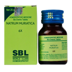SBL Homeopathy Natrum Muriaticum Biochemic Tablets | Grocsy